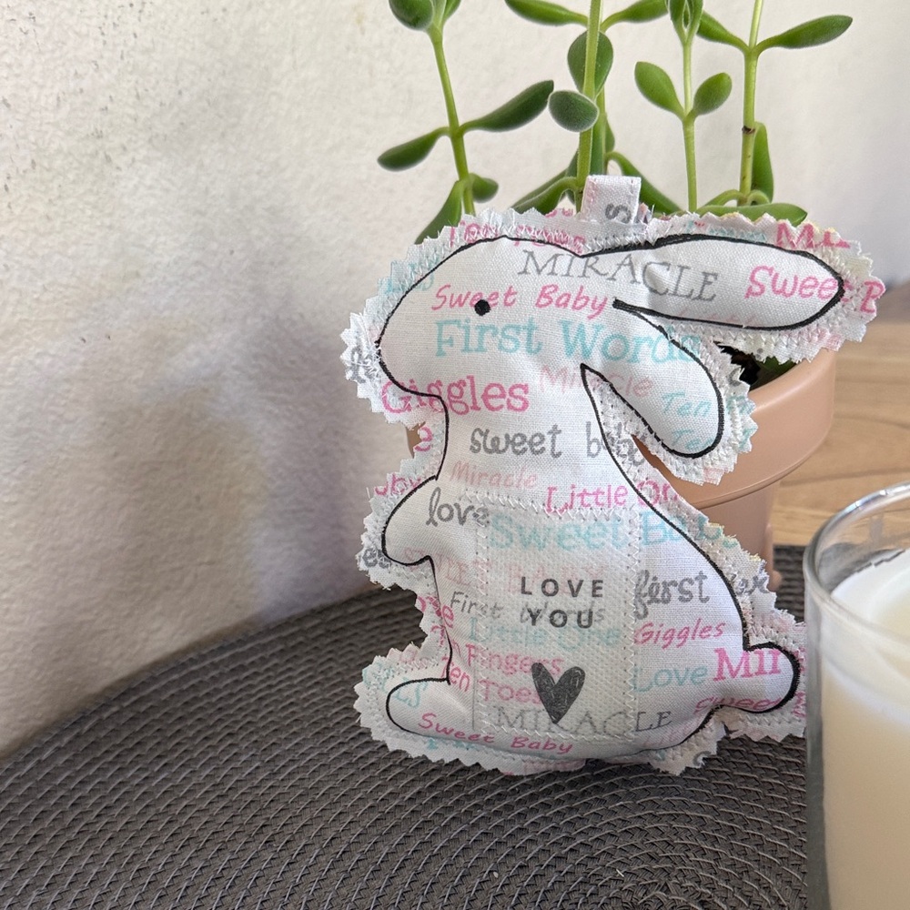 Personalized Bunny Plush Toy --New
Personalizable Name, Dates & Mesage